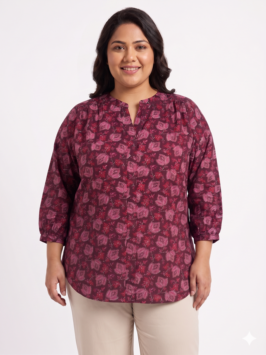 Soft Cotton Printed Tunic