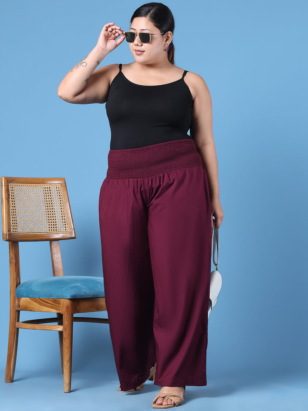 Soft & Breathable Plus Size Women’s Trouser